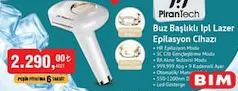 PİRANTECH BUZ BAŞLIKLI IPL LAZER EPİLASYON CİHAZI PİRANTECH BUZ BAŞLIKLI IPL LAZER EPİLASYON CİHAZI